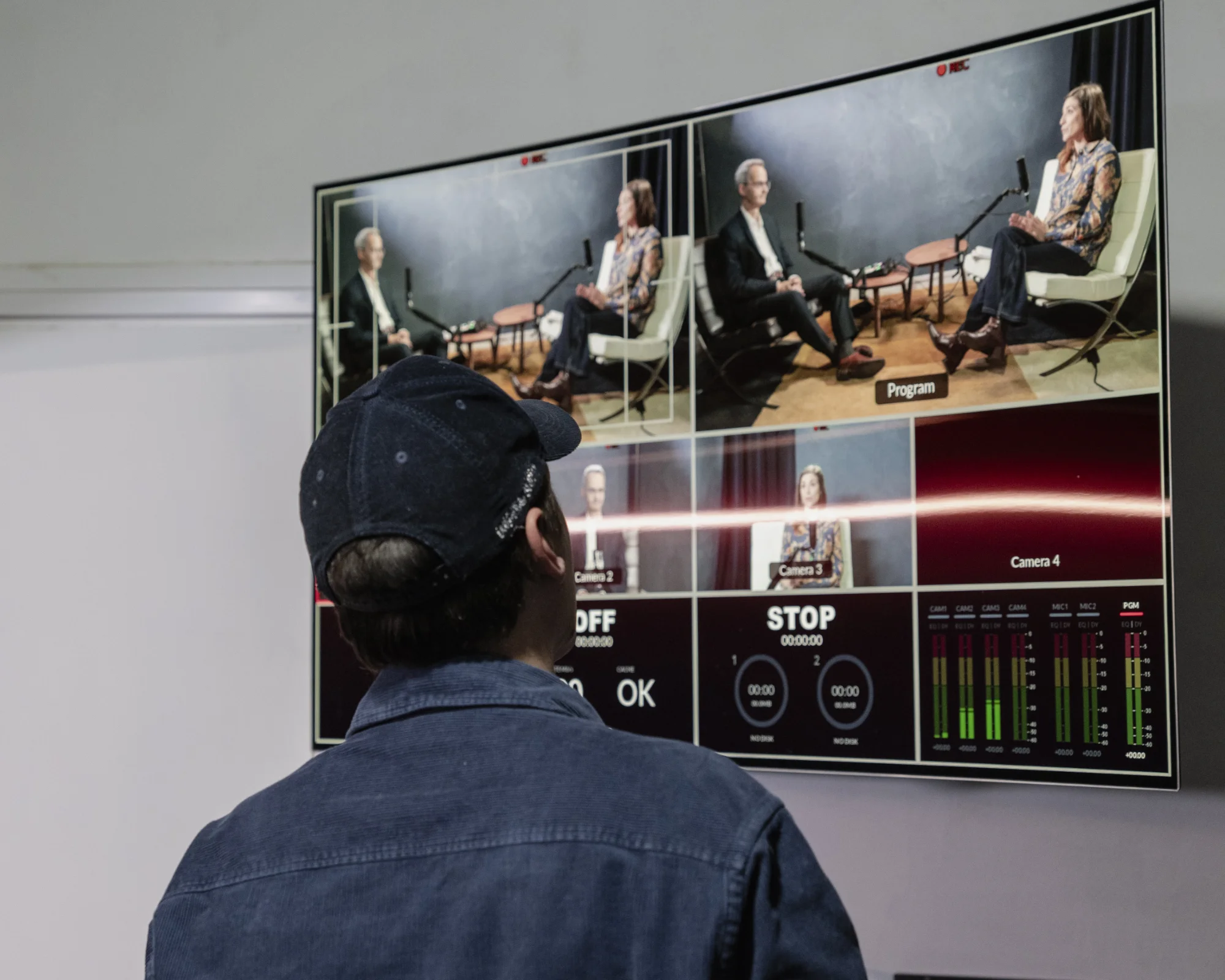 Saison 2 — régie multi-caméras pendant le tournage